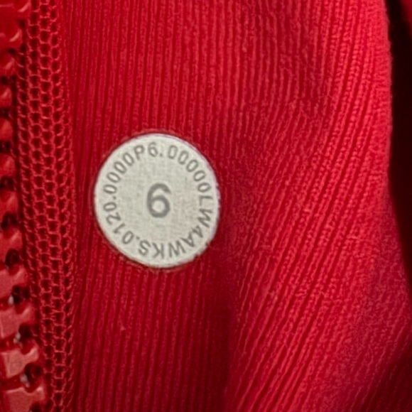 Lululemon Define Jacket in Dark Red 6 - Picture 7 of 10